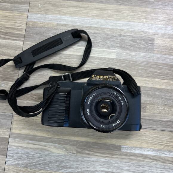 VTG Canon T50 SLR Film Camera 28mm Lens Manual Focus - JL457 - Picture 2 of 6